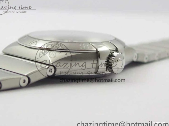 0423 Constellation 38mm SS VSF 1:1 Best Edition White Textured Dial on SS Bracelet A8500 Super Clone EasyCare 7919